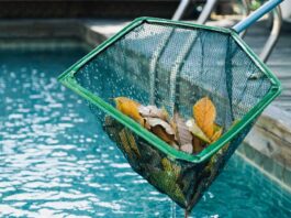 mantener la piscina limpia en otoño