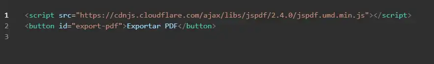 botón para exportar cálculo de interés compuesto
