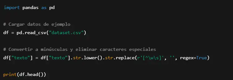 limpiar datos con pandas