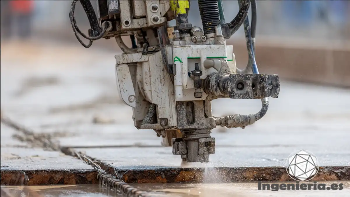 Hidrodemolición precisión con agua a ultra presión