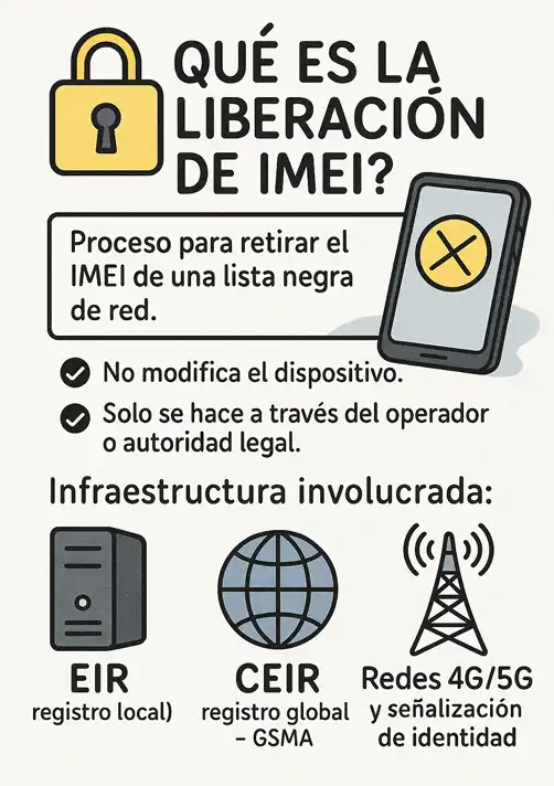 qué es la liberación IMEI
