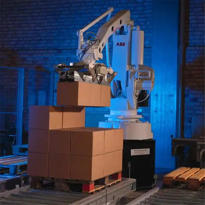 robots de paletizado de Rivas Robotics