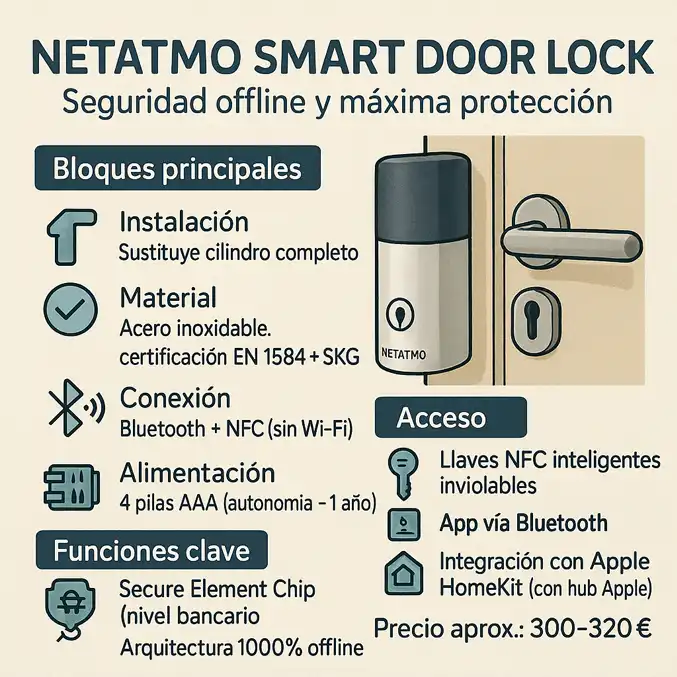 Neatmo smart door lock
