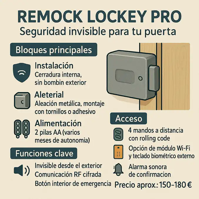 remock lockey pro infografía